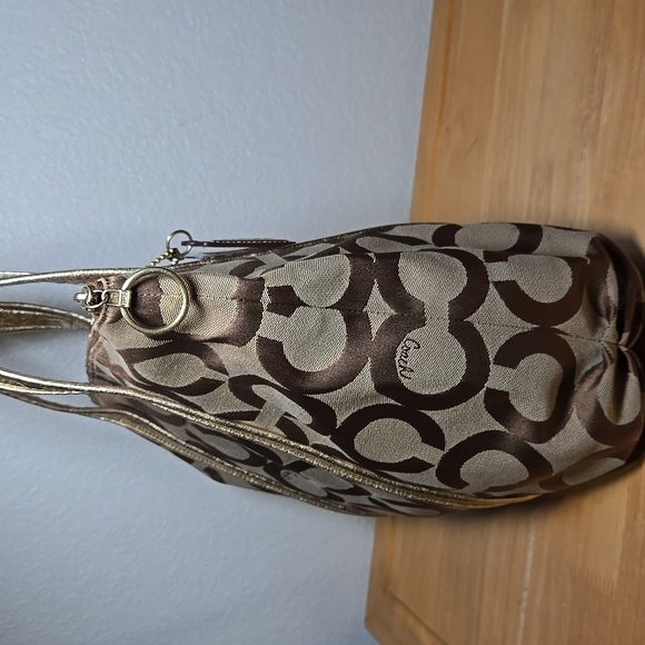 Coach Poppy Op Art Glam Tote #13826 - Picture 8 of 14